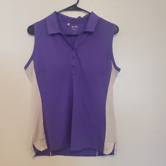 adidas Tops - Adidas Climacool Purple Tennis Golf Tank Top